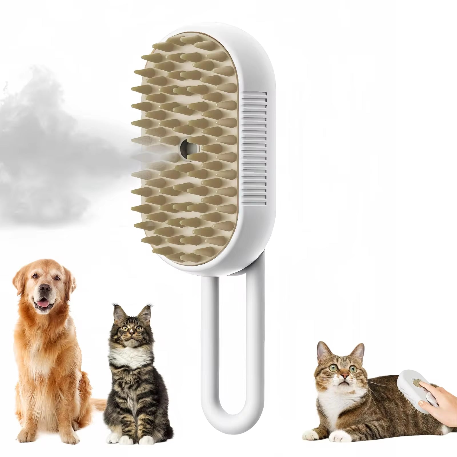 PawfectPets 3in1 Steam Brush 