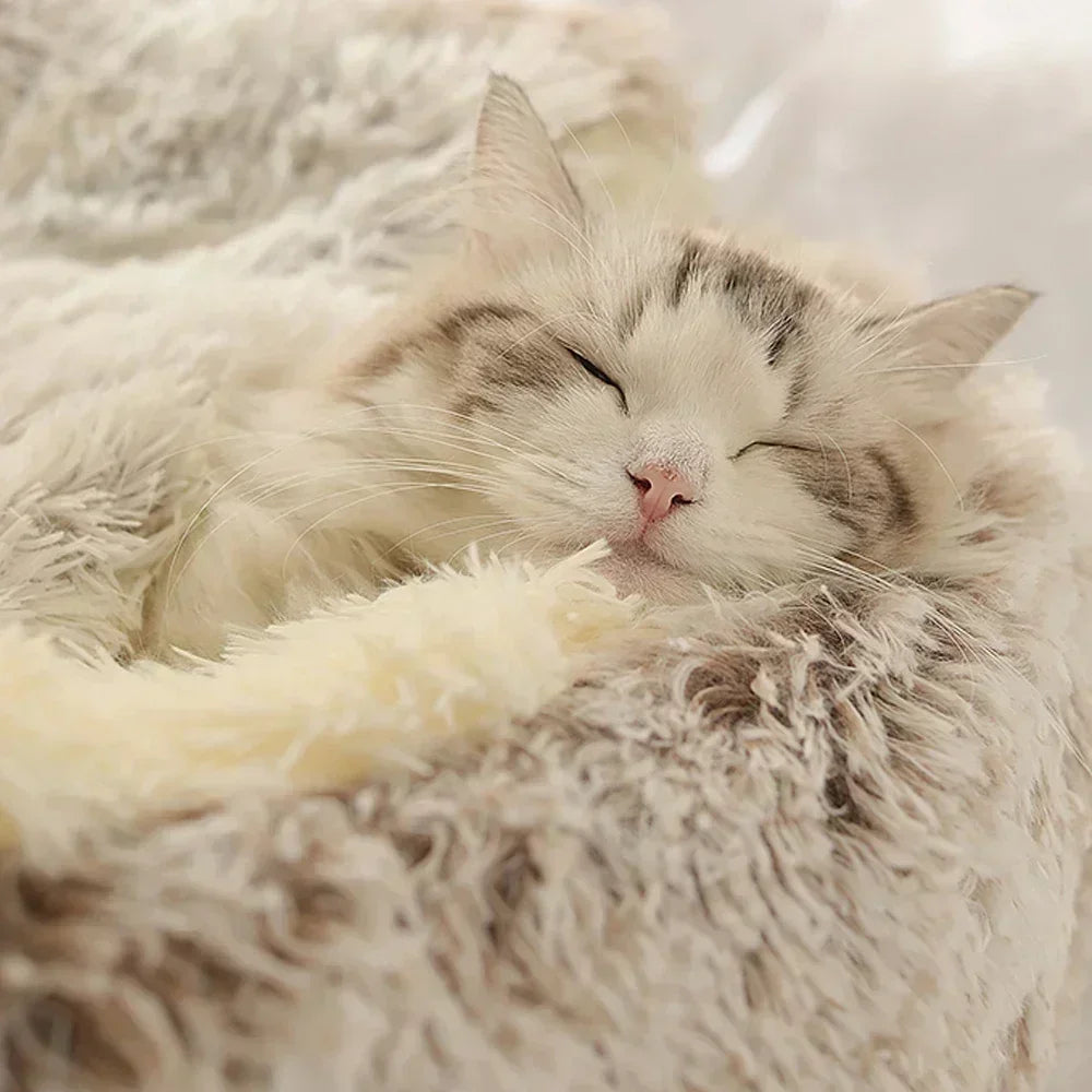 PawfectPets™ Plush Pet Bed