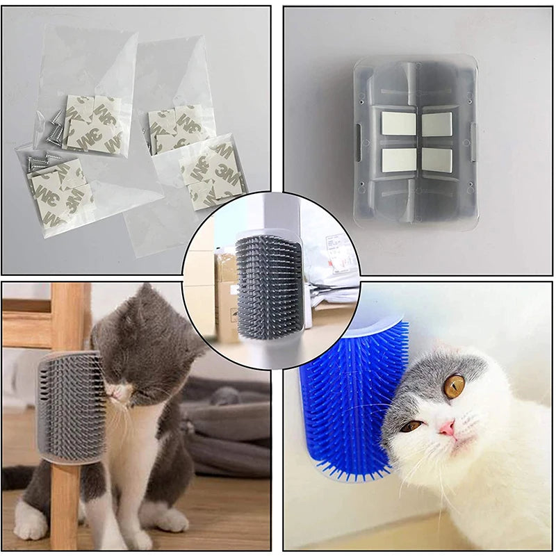 PawfectPets™ Soft Cat Brush & Comb