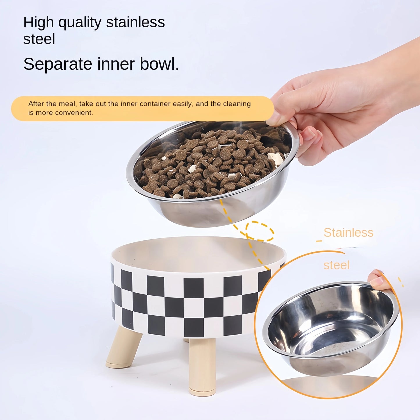 PawfectPets™ Elevated Cats Feeder Bowl