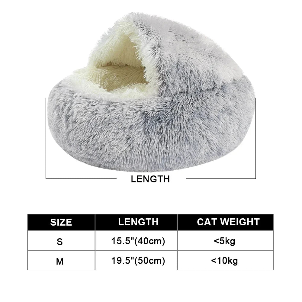 PawfectPets™ Plush Pet Bed