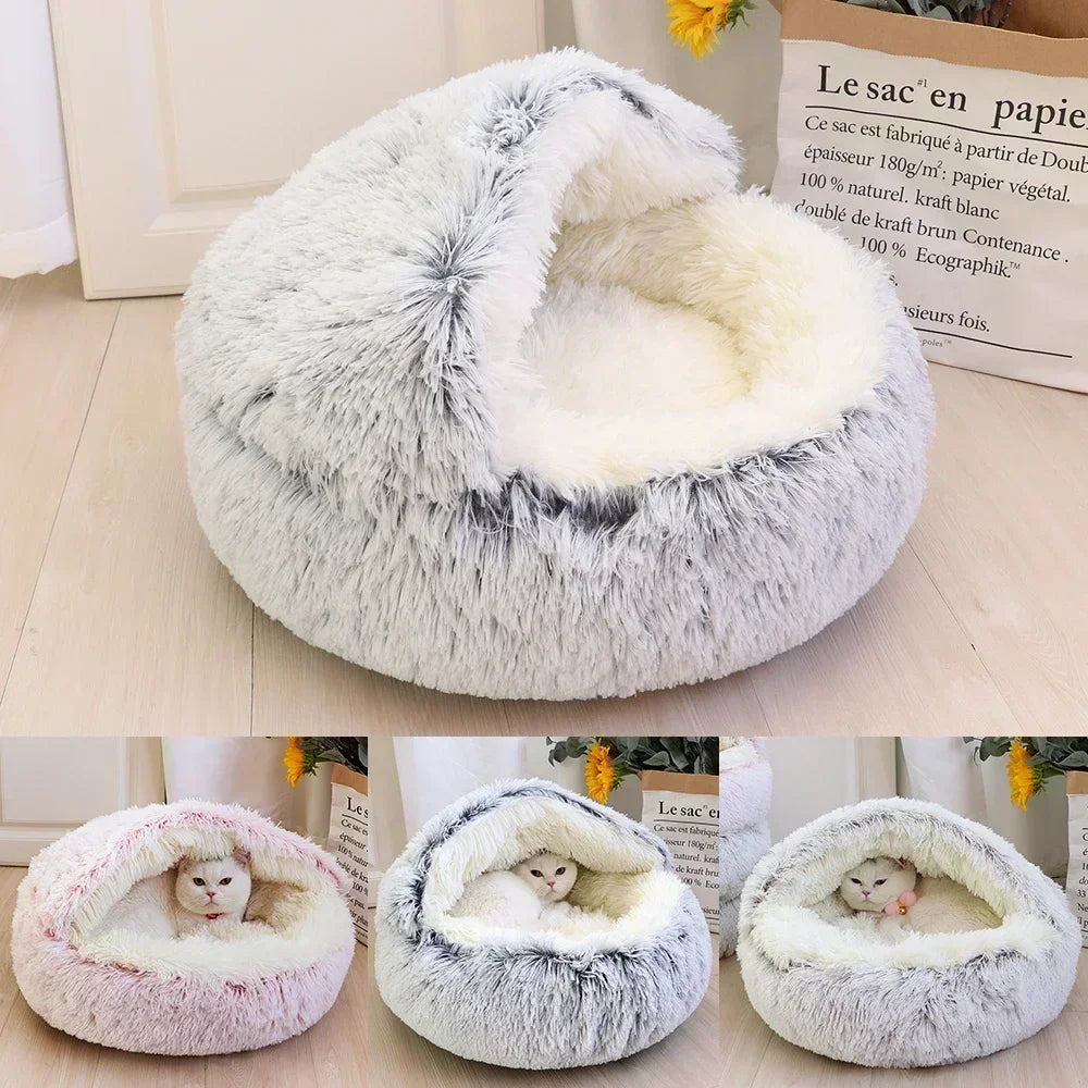PawfectPets™ Plush Pet Bed